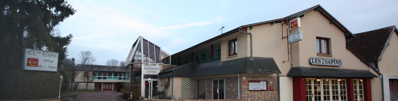 Hotel Les Deux Sapins Cailly-sur-Eure Exterior foto